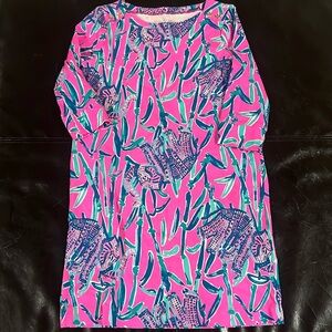 Lilly Pulitzer Pink and Blue Kids Dress size 8/10